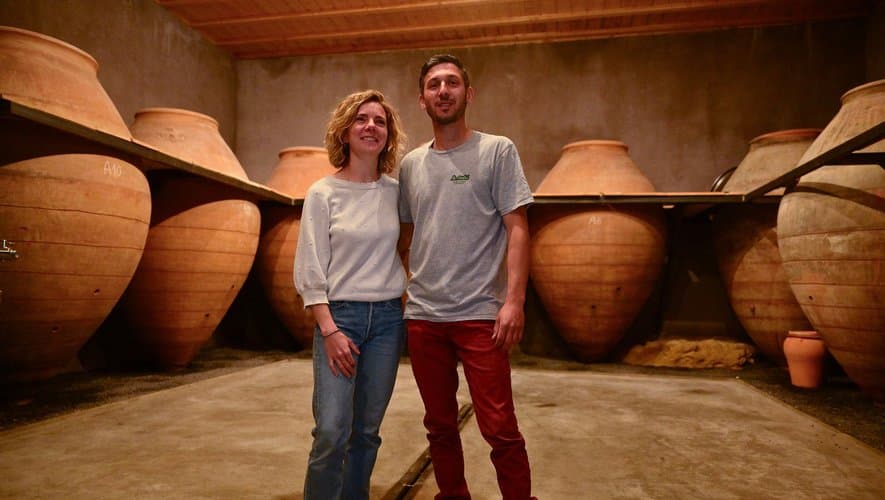 Marie-Sophie et Thomas, vignerons – séminaire domaine TerraGo